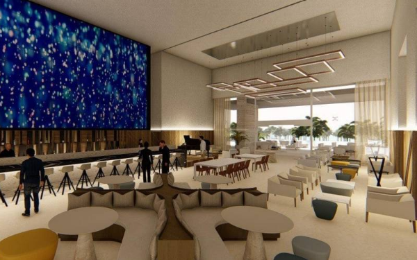 Lobby Bar au Barcelo Maya Riviera Lobby Bar au Barcelo Maya Riviera