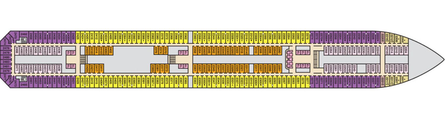 Carnival Glory deck 2 Main