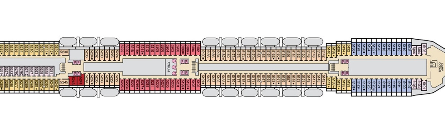 Carnival Miracle pont 5 Upper