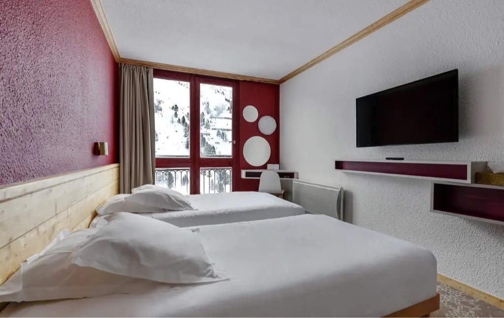 Room at Club Med French Alps Arcs Extreme, France Room at Club Med French Alps Arcs Extreme, France