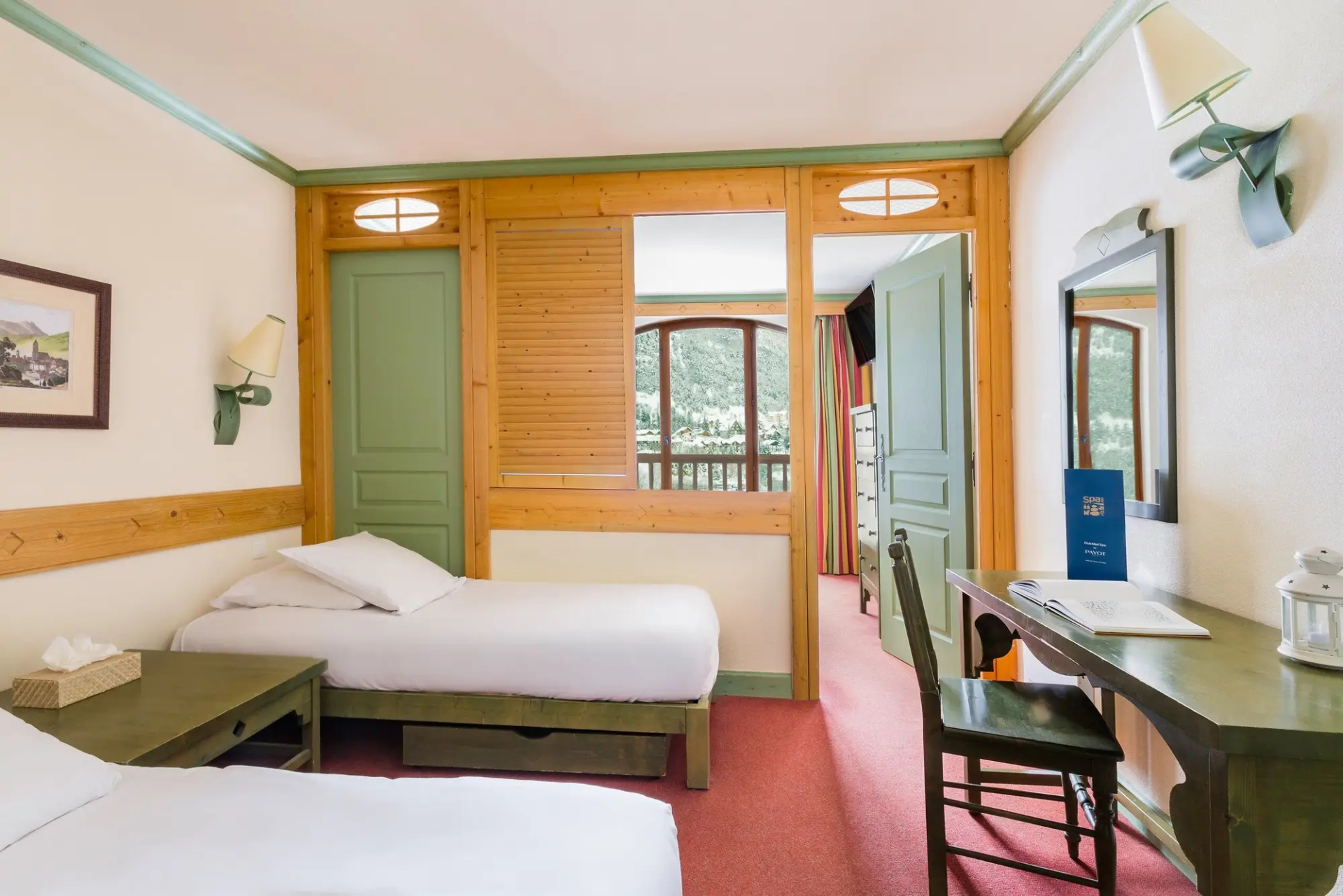 Room at Club Med French Alps Serre Chevalier, France Room at Club Med French Alps Serre Chevalier, France