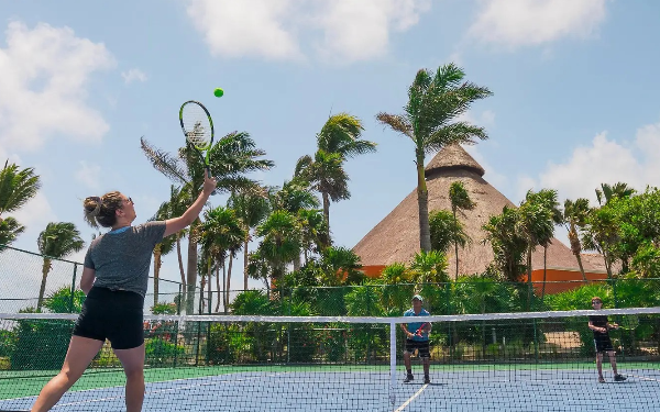 Tennis at Club Med Cancun Tennis at Club Med Cancun