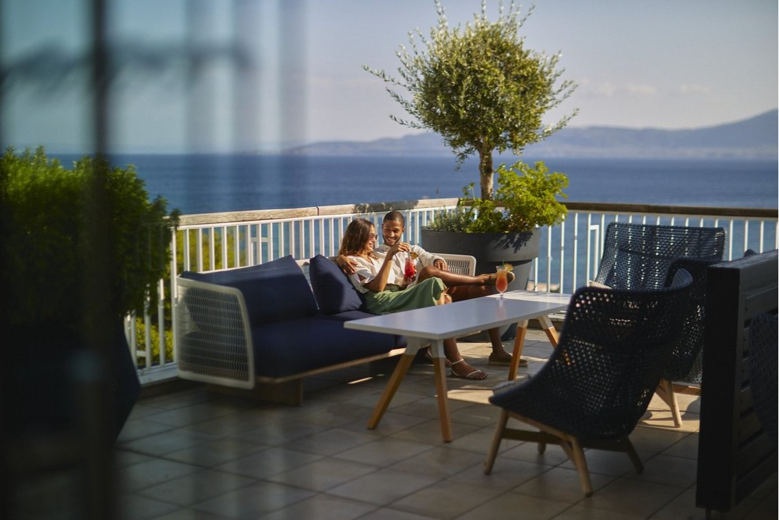 Club Med Gregolimano Greece Bar Terrace Club Med Gregolimano Greece Bar Terrace