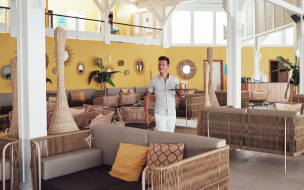 Bar at Club Med La Caravelle, Guadeloupe Bar at Club Med La Caravelle, Guadeloupe