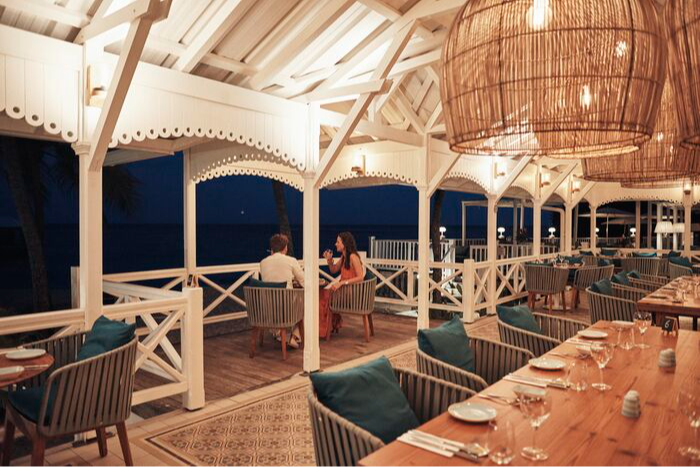 Restaurant at Club Med La Caravelle Restaurant at Club Med La Caravelle