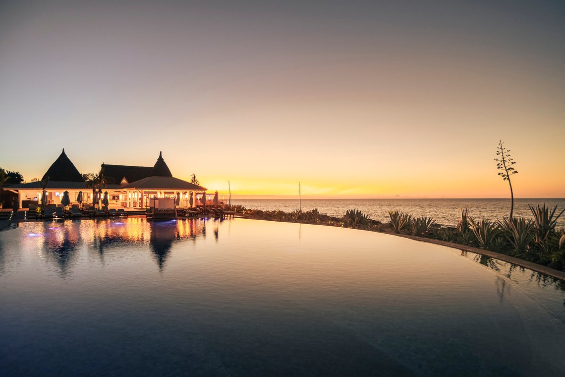 Club Med La Plantation d’Albion Mauritius Infinity pool Club Med La Plantation d’Albion Mauritius Infinity pool