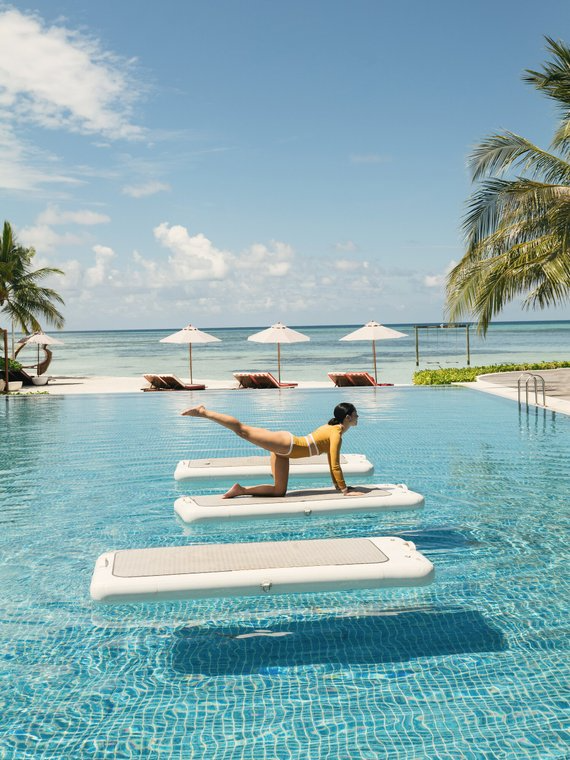 Club Med Les Villas de Finolhu aux Maldives Piscine Club Med Les Villas de Finolhu aux Maldives Piscine