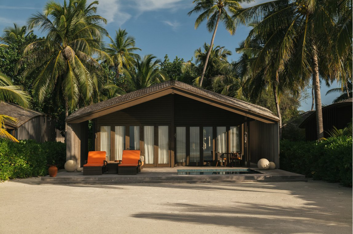 Club Med Finolhu Villas in Maldives Beach Villa Sunrise Club Med Finolhu Villas in Maldives Beach Villa Sunrise