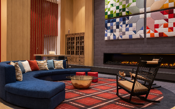 Lobby at Club Med Québec-Charlevoix Lobby at Club Med Québec-Charlevoix