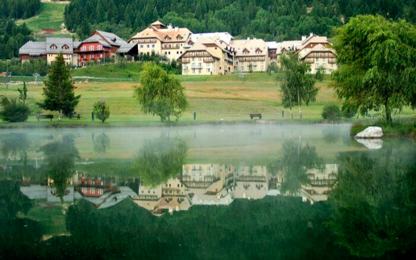 Lake at Club Med Serre Chevalier Lake at Club Med Serre Chevalier