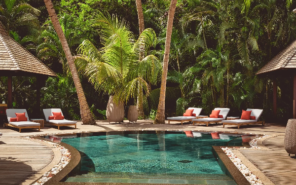 Pool at Club Med Seychelles Pool at Club Med Seychelles