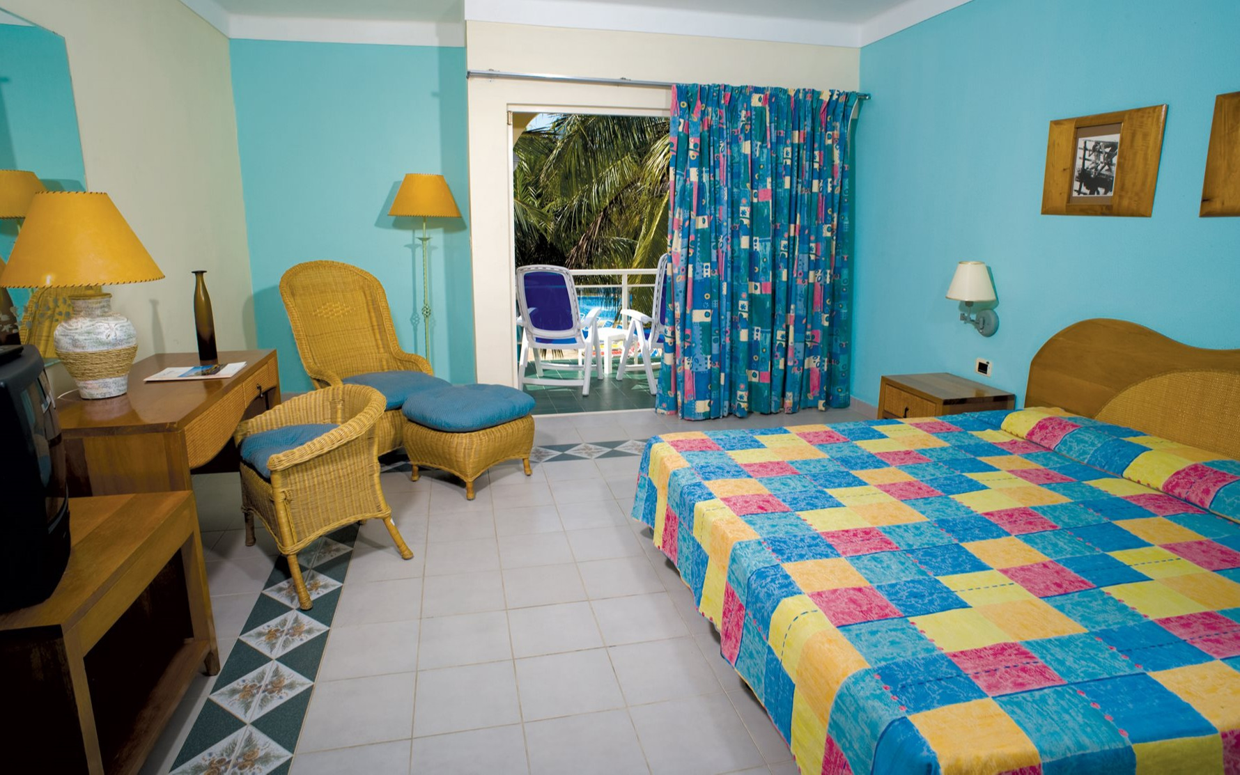 Chambre vue tropicale Chambre vue tropicale
