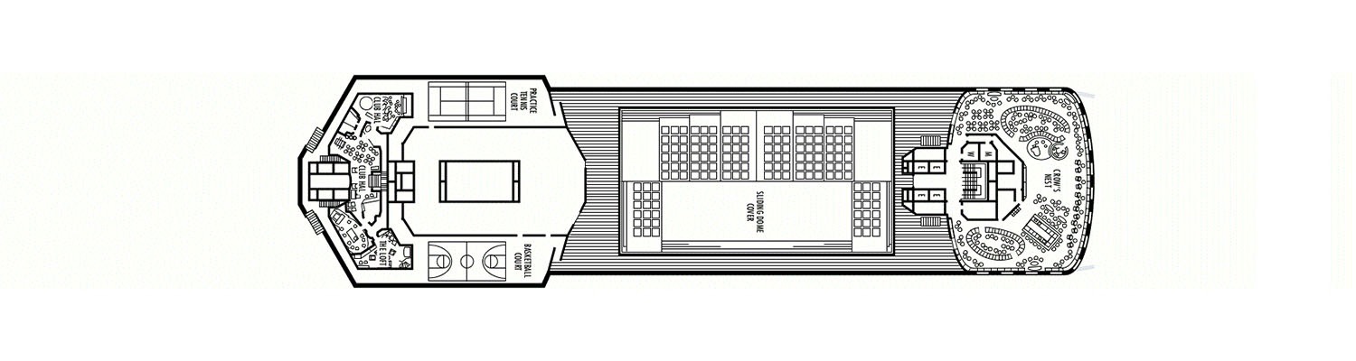 ms Veendam pont 12 Sports