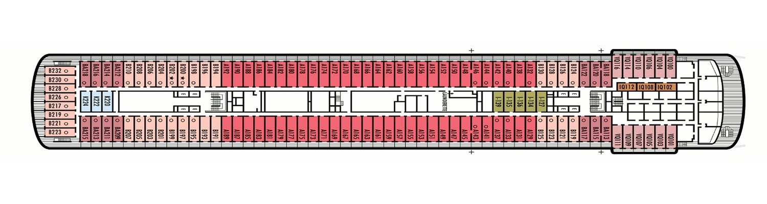 ms Veendam pont 9 Verandah