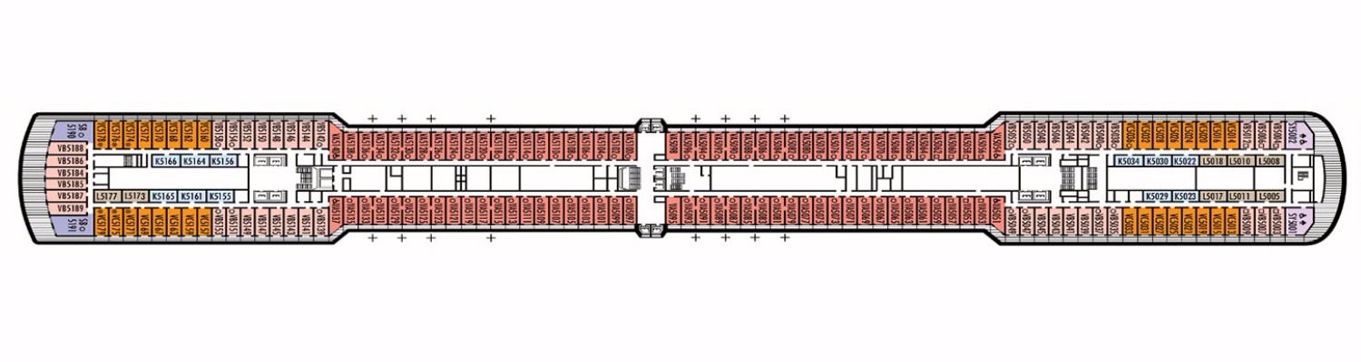 ms Westerdam pont 5 Verandah