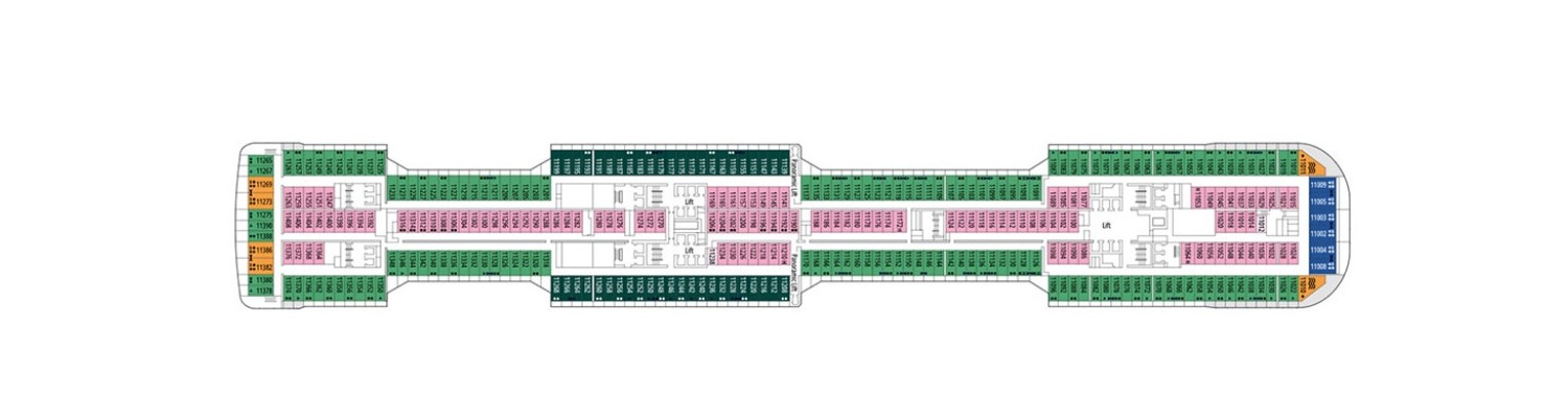 Croisière MSC Bellissima pont 11 Acropolis