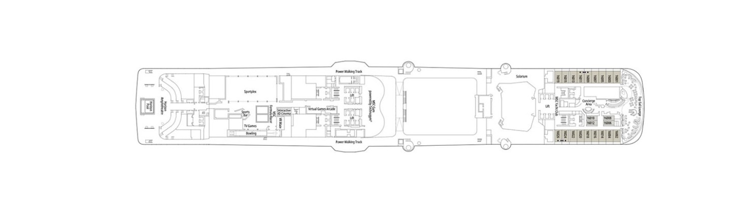 Croisière MSC Bellissima pont 16 Iguazu