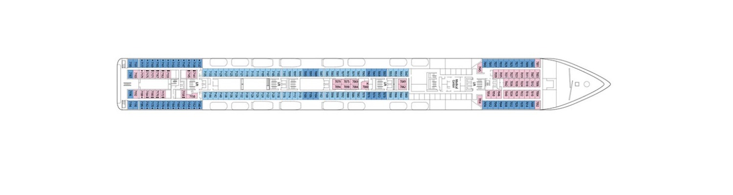 Croisière MSC Lirica pont 7 Scarlatti