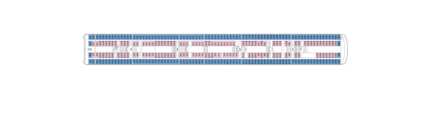 Croisière MSC Lirica pont 8 Paganini