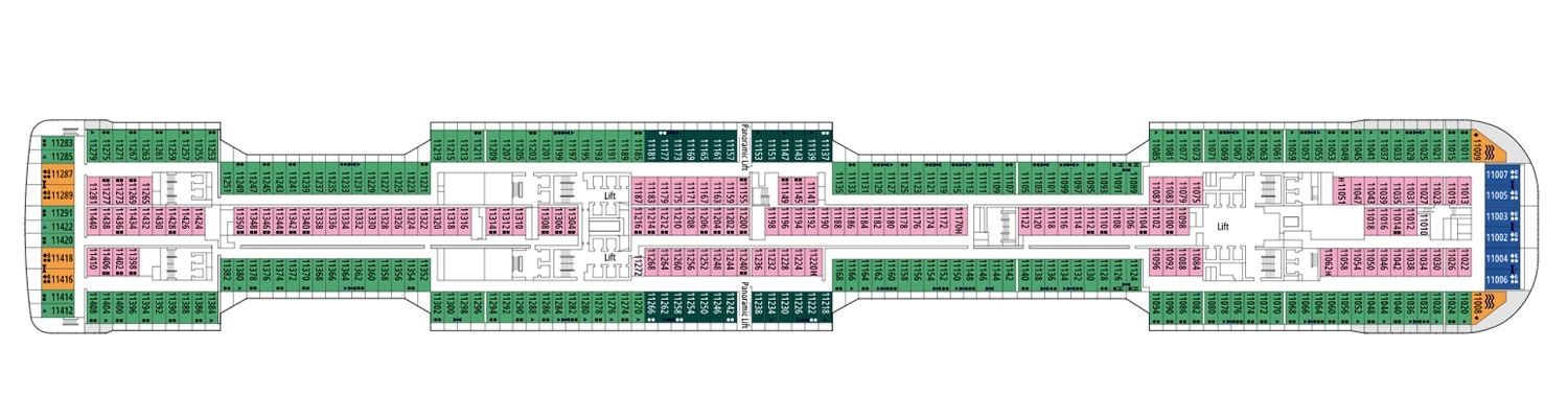 Croisière MSC Virtuosa pont 11 Puccini