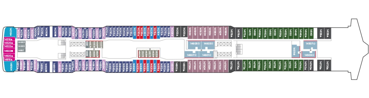 Norwegian Joy pont 14
