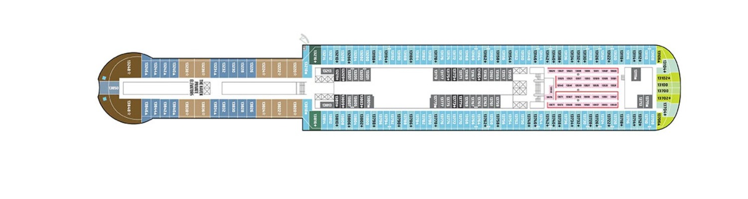 Croisière NCL Norwegian Luna pont 13
