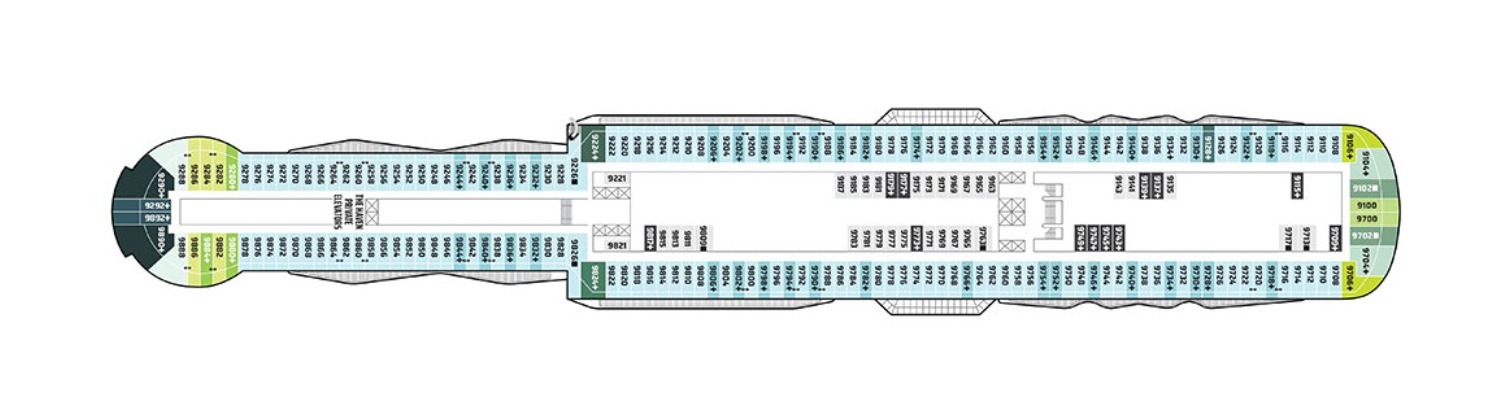 Croisière NCL Norwegian Luna pont 9