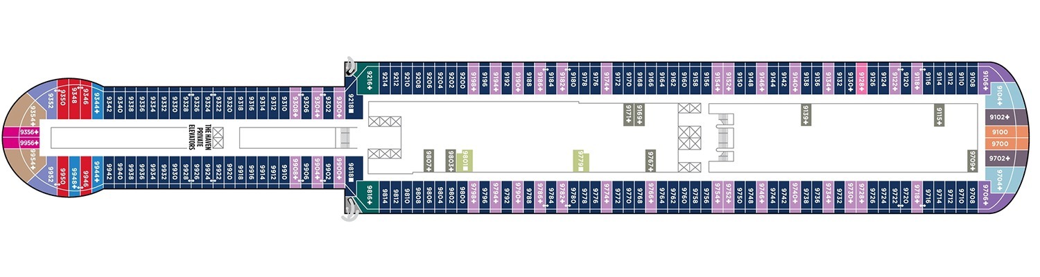 Croisière NCL Norwegian Viva pont 9