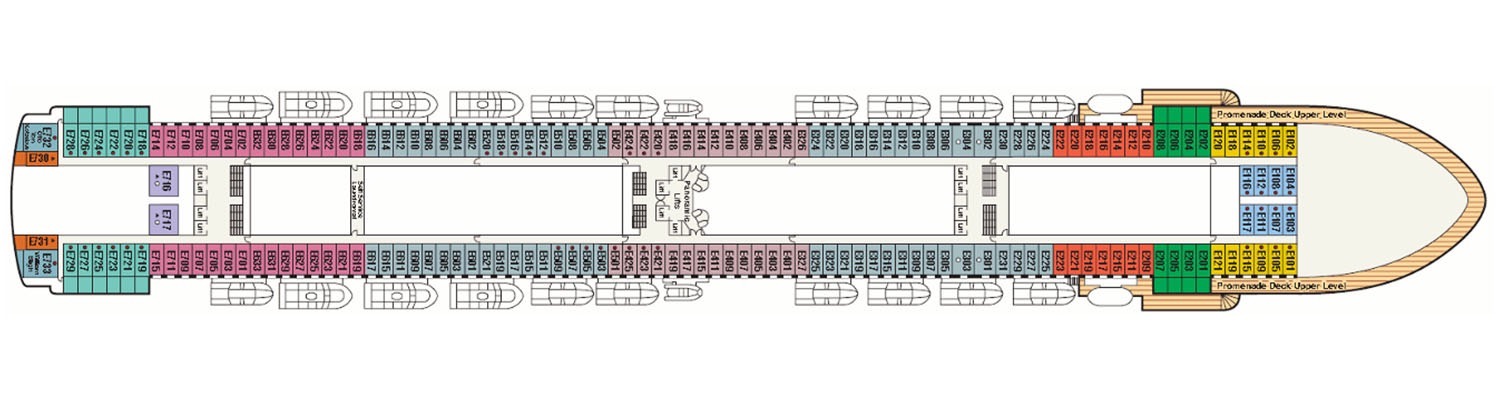 Grand Princess pont 8 Emerald