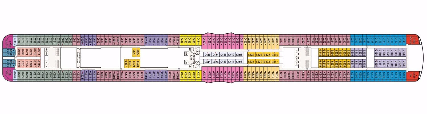 Regal Princess pont 10 Caribe