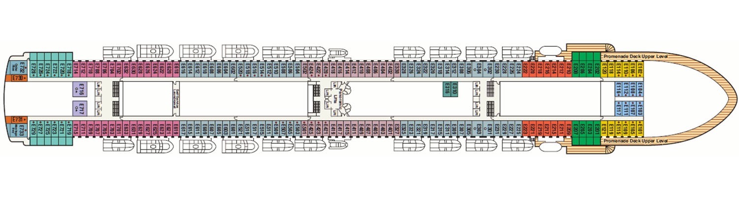 Star Princess pont 8 Emerald