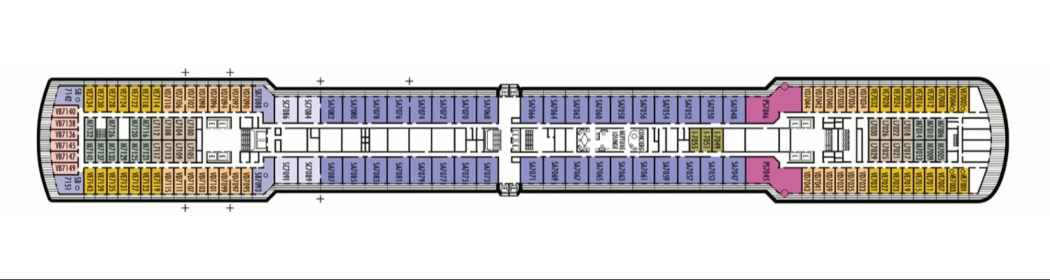 ms Zuiderdam deck 7 Rotterdam
