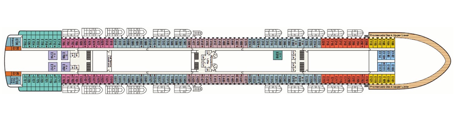 Diamond Princess deck 8 Emerald