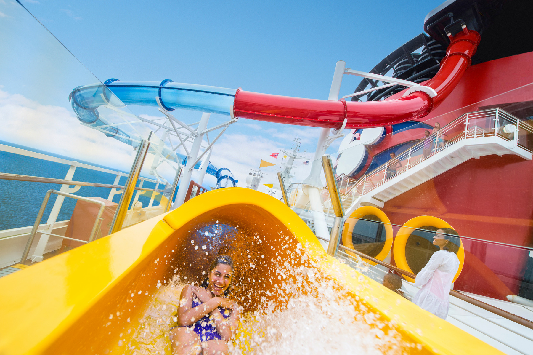 AquaDunk Waterslides on Disney Magic AquaDunk Waterslides on Disney Magic