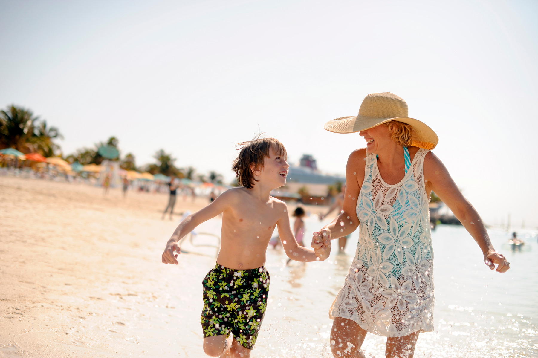 Castaway Cay with grandma Castaway Cay with grandma