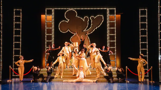 "The Golden Mickeys" show on the Disney Wonder "The Golden Mickeys" show on the Disney Wonder