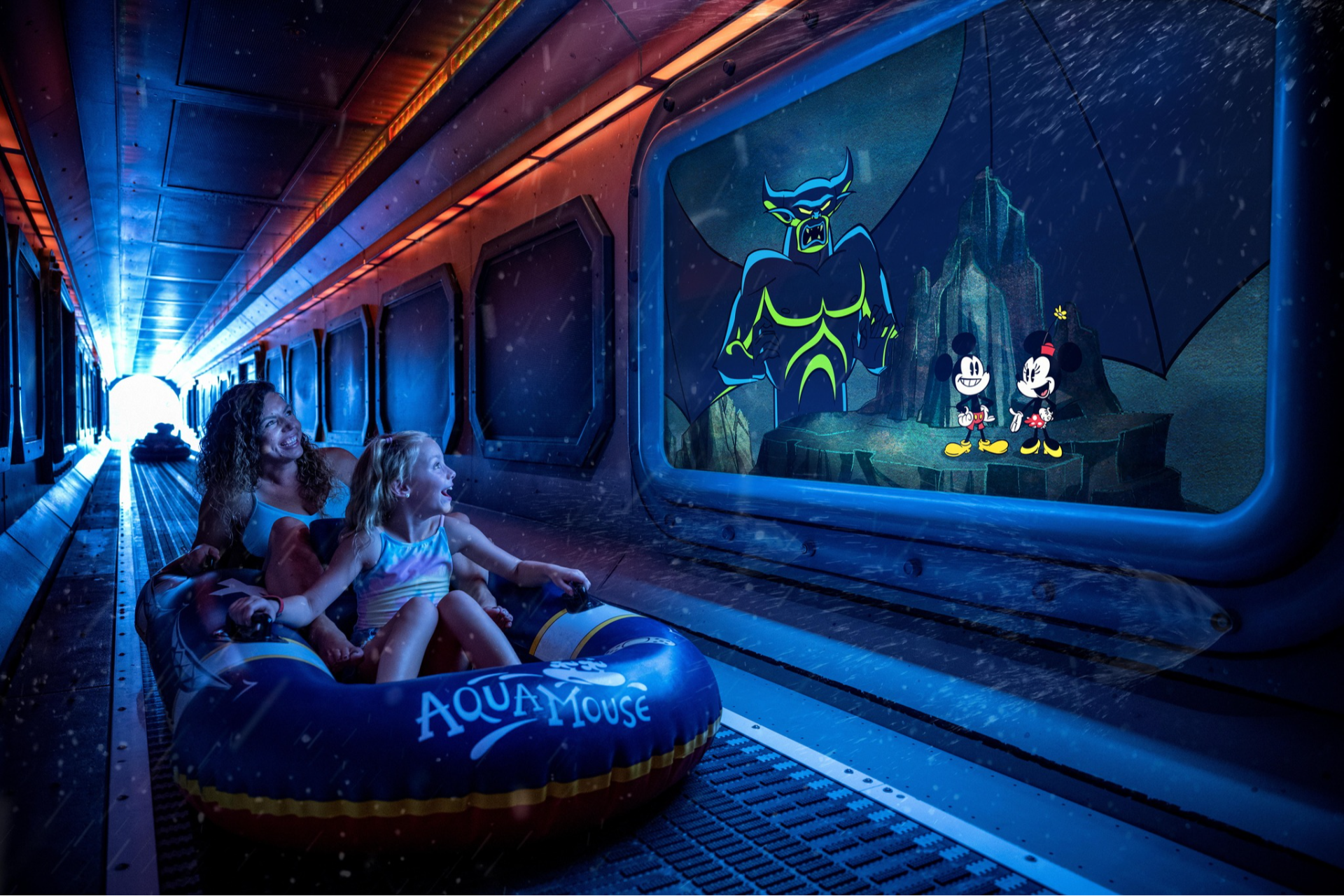 Disney Destiny Disney Cruise Line AquaMouse Disney Destiny Disney Cruise Line AquaMouse