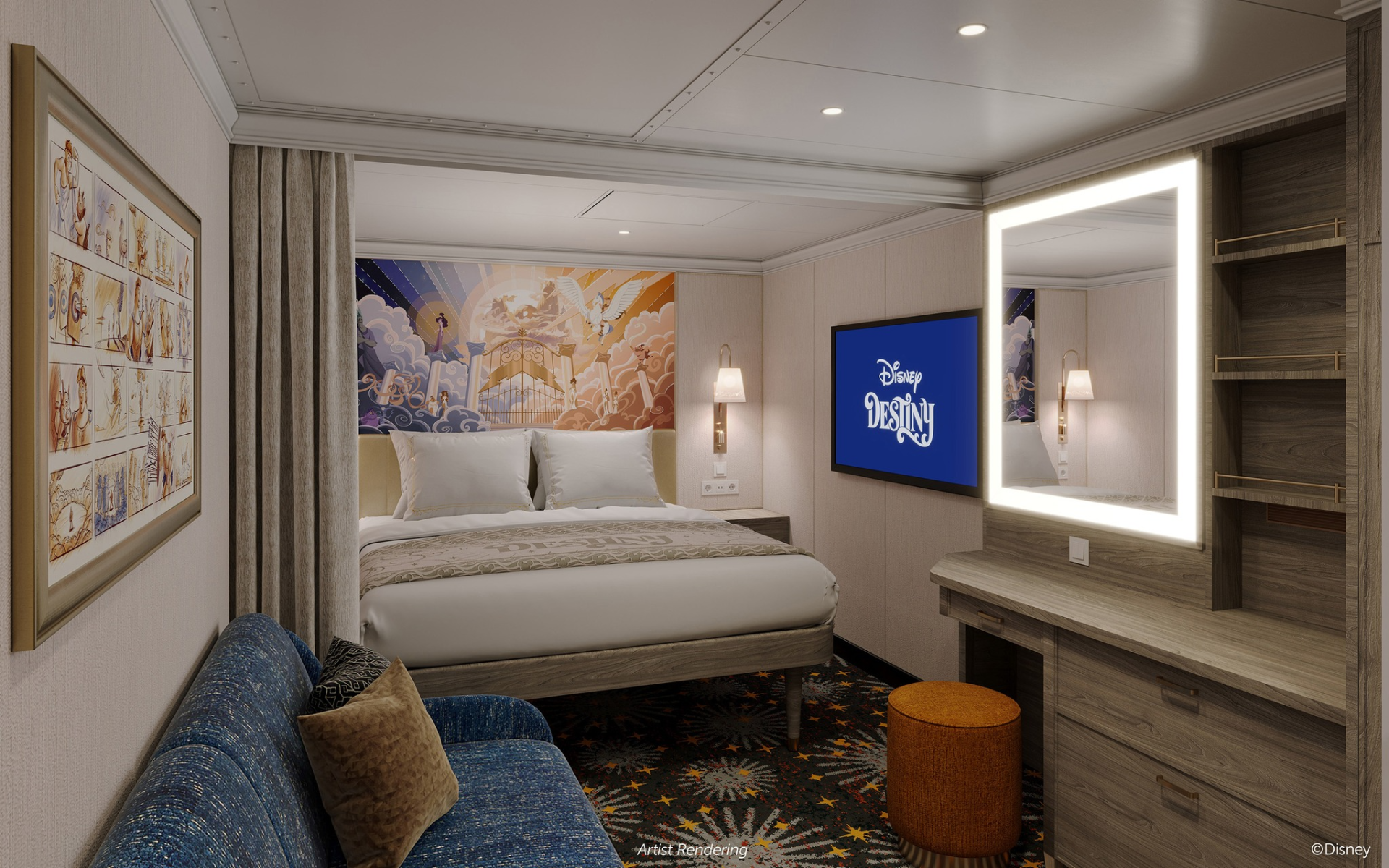 Disney Destiny Disney Cruise Line Stateroom Disney Destiny Disney Cruise Line Stateroom