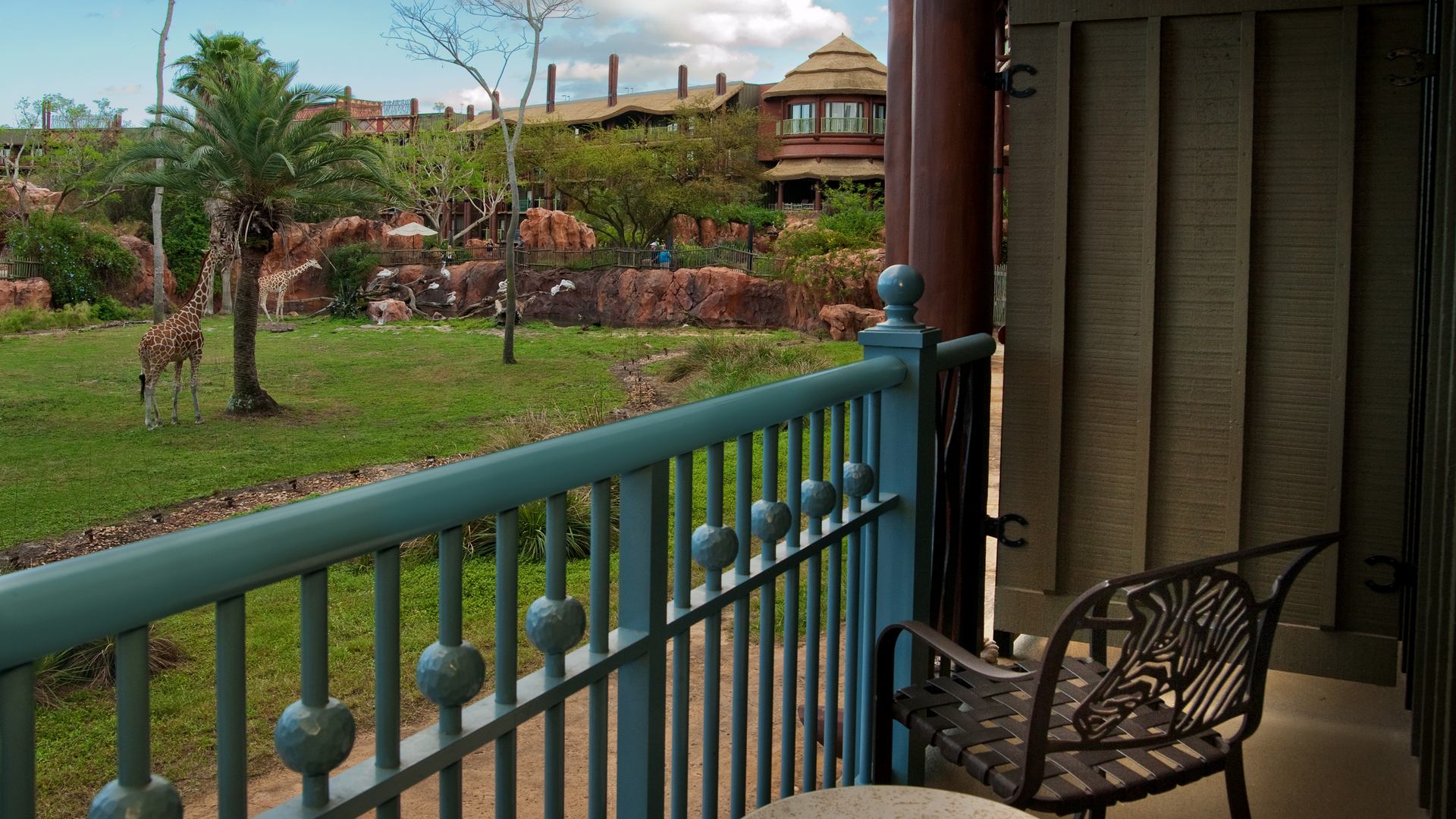 Balconyat Disney’s Animal Kingdom Villas - Jambo House at Walt Disney World Resort in Florida Balconyat Disney’s Animal Kingdom Villas - Jambo House at Walt Disney World Resort in Florida