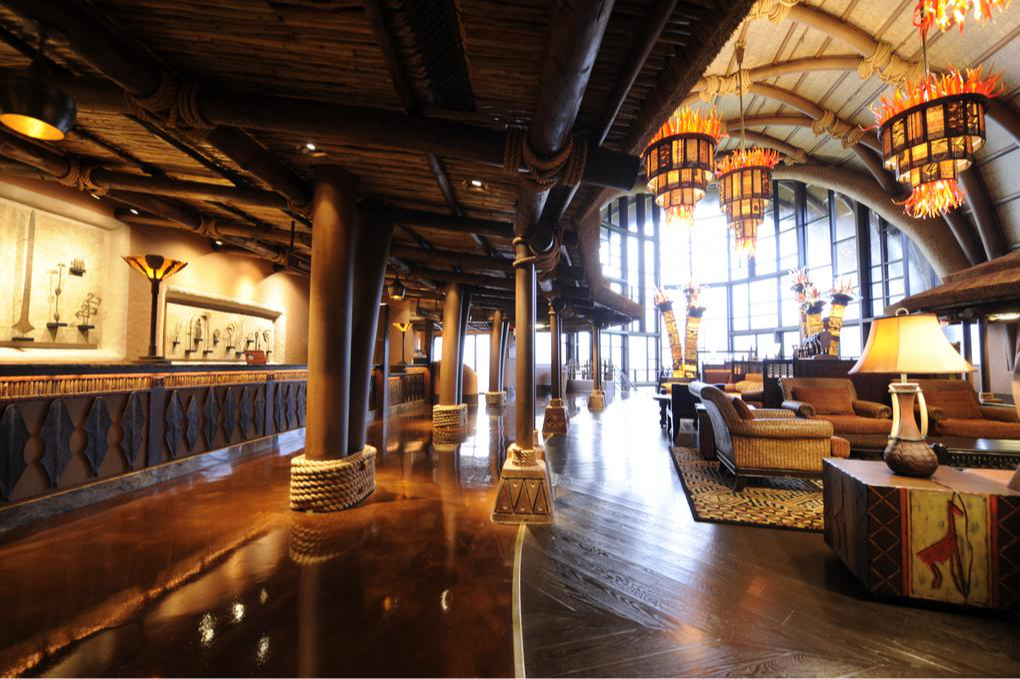 Hall au Disney’s Animal Kingdom Villas - Kidani Village at Walt Disney World Resort en Floride Hall au Disney’s Animal Kingdom Villas - Kidani Village at Walt Disney World Resort en Floride