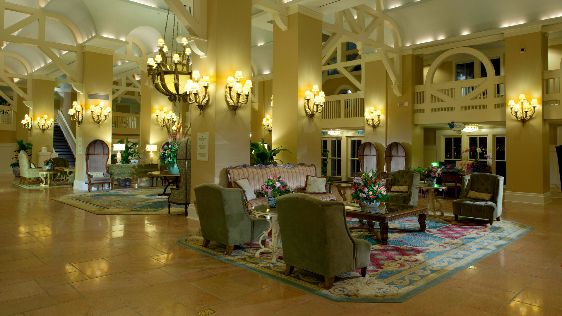 Lobby du Disney’s Beach Club Resort at Walt Disney World Resort in Florida Lobby du Disney’s Beach Club Resort at Walt Disney World Resort in Florida