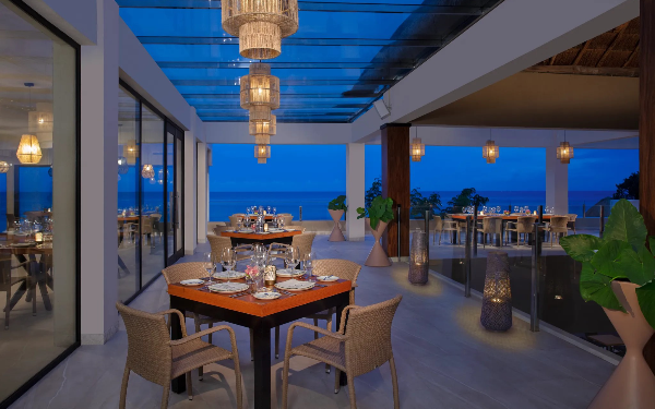 Restaurant at Dreams Cozumel Cape Resort Restaurant at Dreams Cozumel Cape Resort