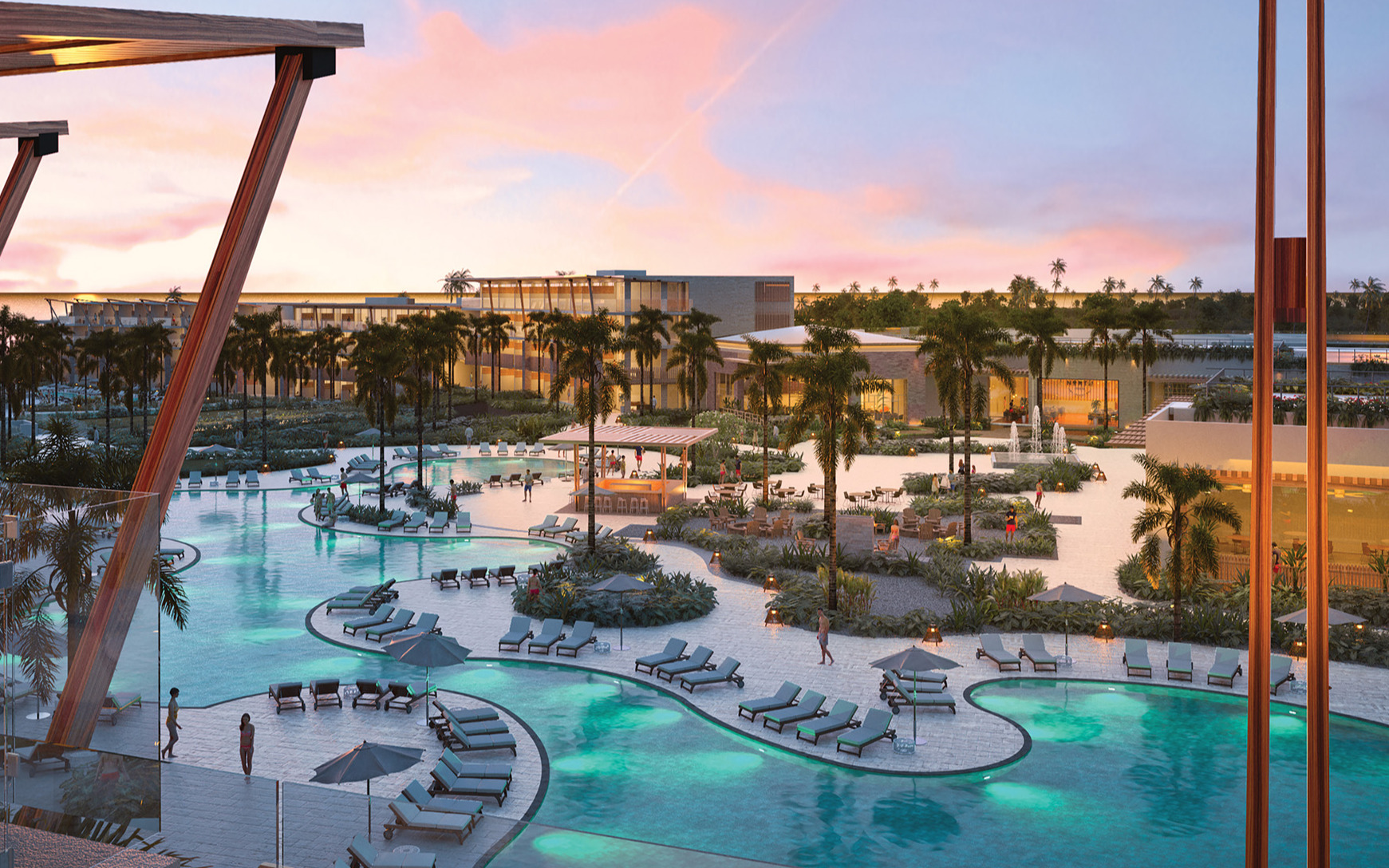 Pool view Pool view