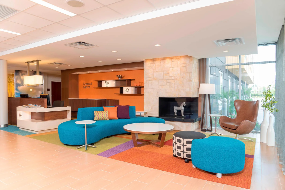 Lobby at Fairfield Inn and Suites Celebration Lobby at Fairfield Inn and Suites Celebration