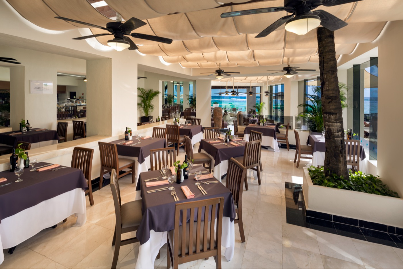 Grand Oasis Tulum Riviera Riviera Maya au Mexique Restaurant Grand Oasis Tulum Riviera Riviera Maya au Mexique Restaurant
