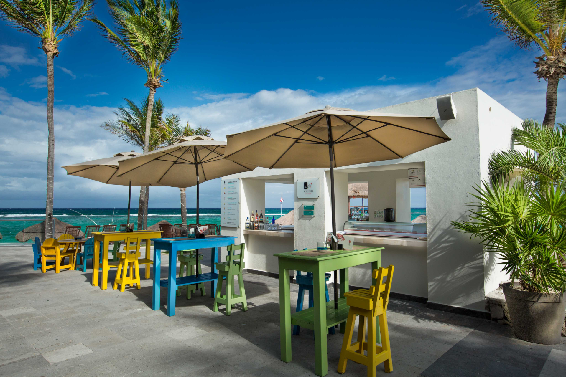 Grand Oasis Tulum Riviera Riviera Maya au Mexique Bar de plage Grand Oasis Tulum Riviera Riviera Maya au Mexique Bar de plage