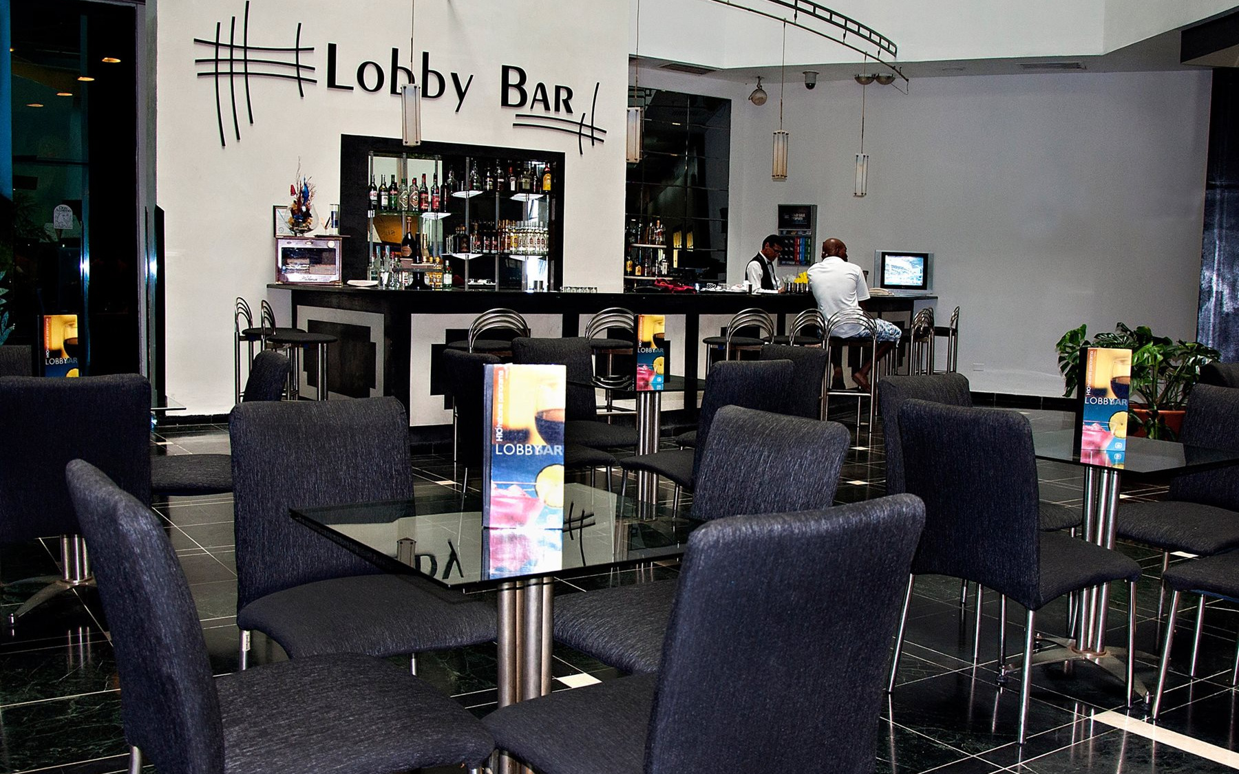 Bar de la réception Bar de la réception