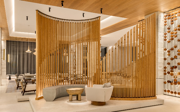 Lobby at Hilton Cancun All Inclusive Resort Lobby at Hilton Cancun All Inclusive Resort