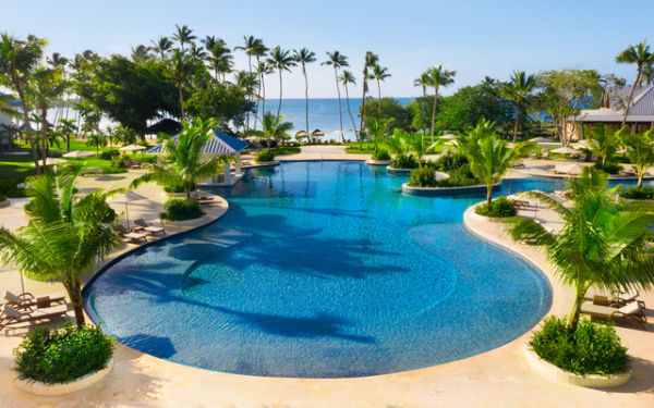 Pool at Hilton La Romana Family Resort Pool at Hilton La Romana Family Resort