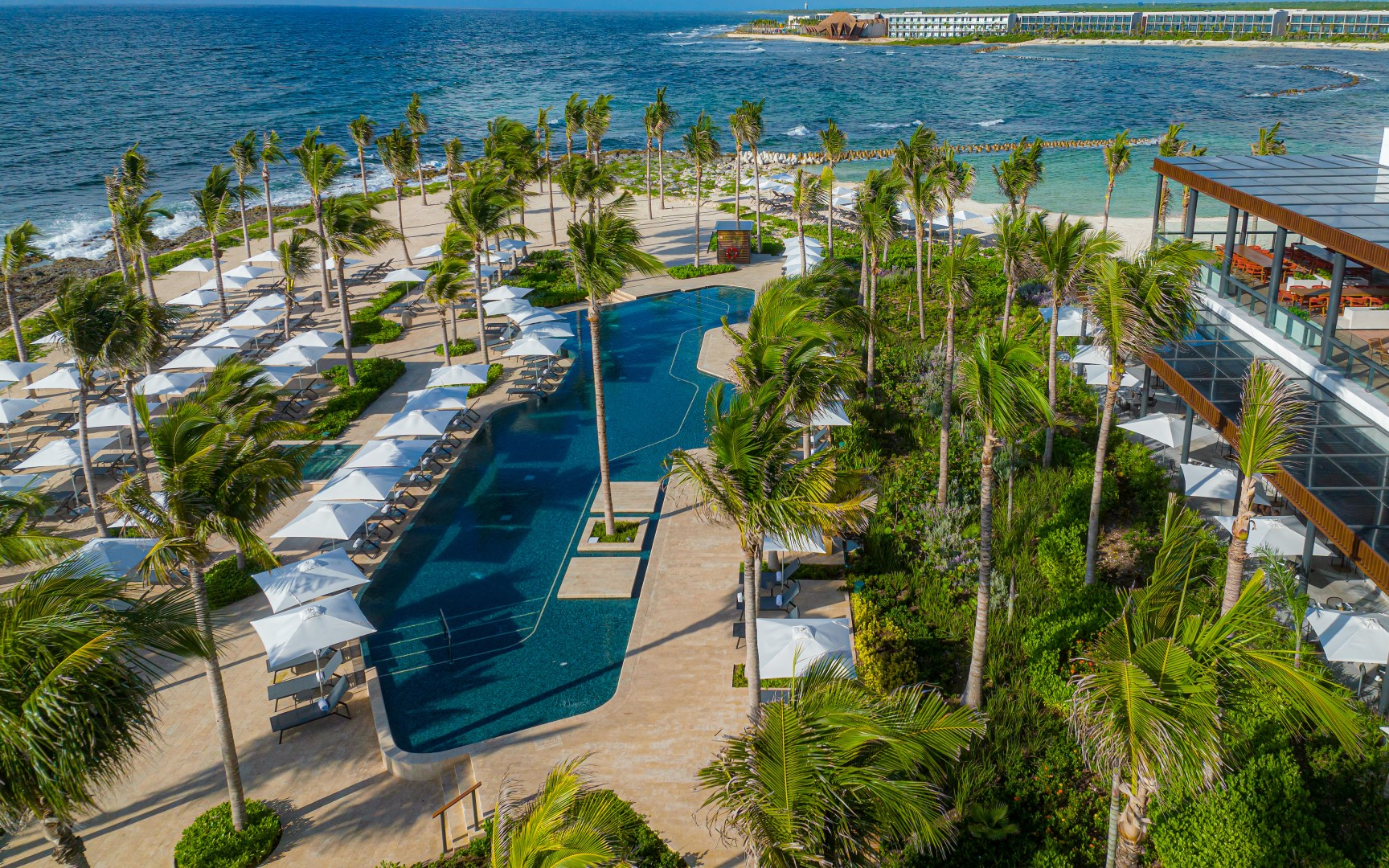 Piscine au Hilton Tulum All Inclusive Resort Piscine au Hilton Tulum All Inclusive Resort